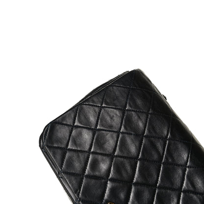 Chanel Lambskin Quilted Small Single Flap Navy 7 of 16