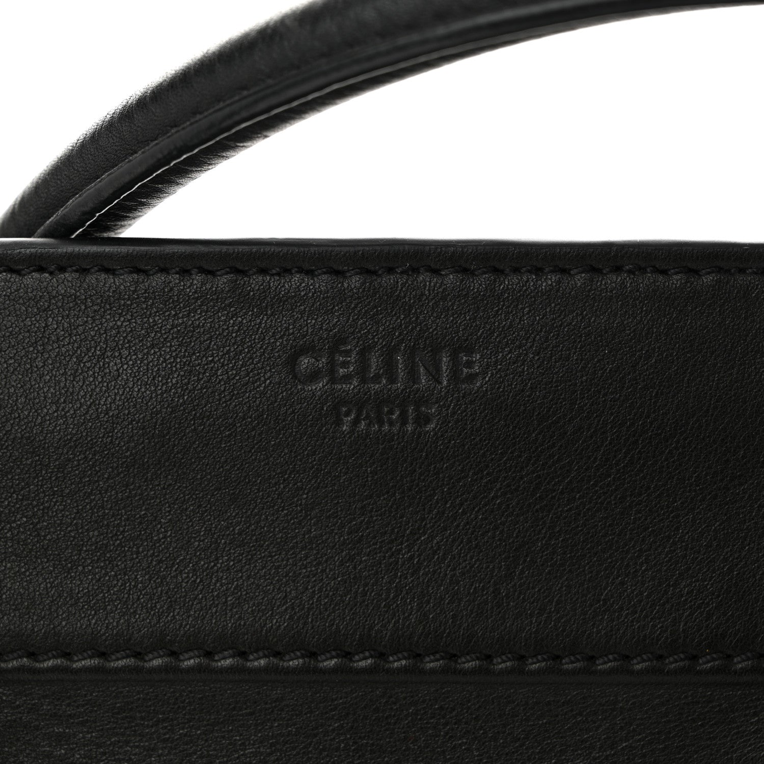 Celine Supple Calfskin Large Phantom Luggage Black 6 of 11