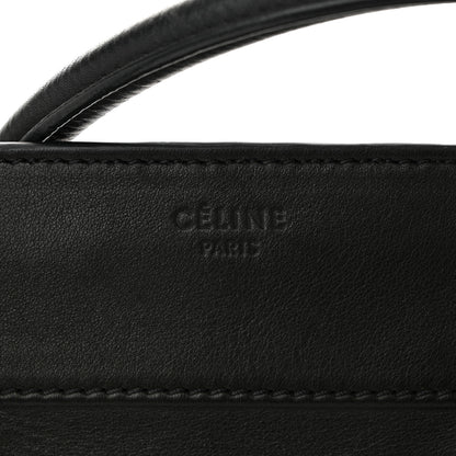 Celine Supple Calfskin Large Phantom Luggage Black 6 of 11