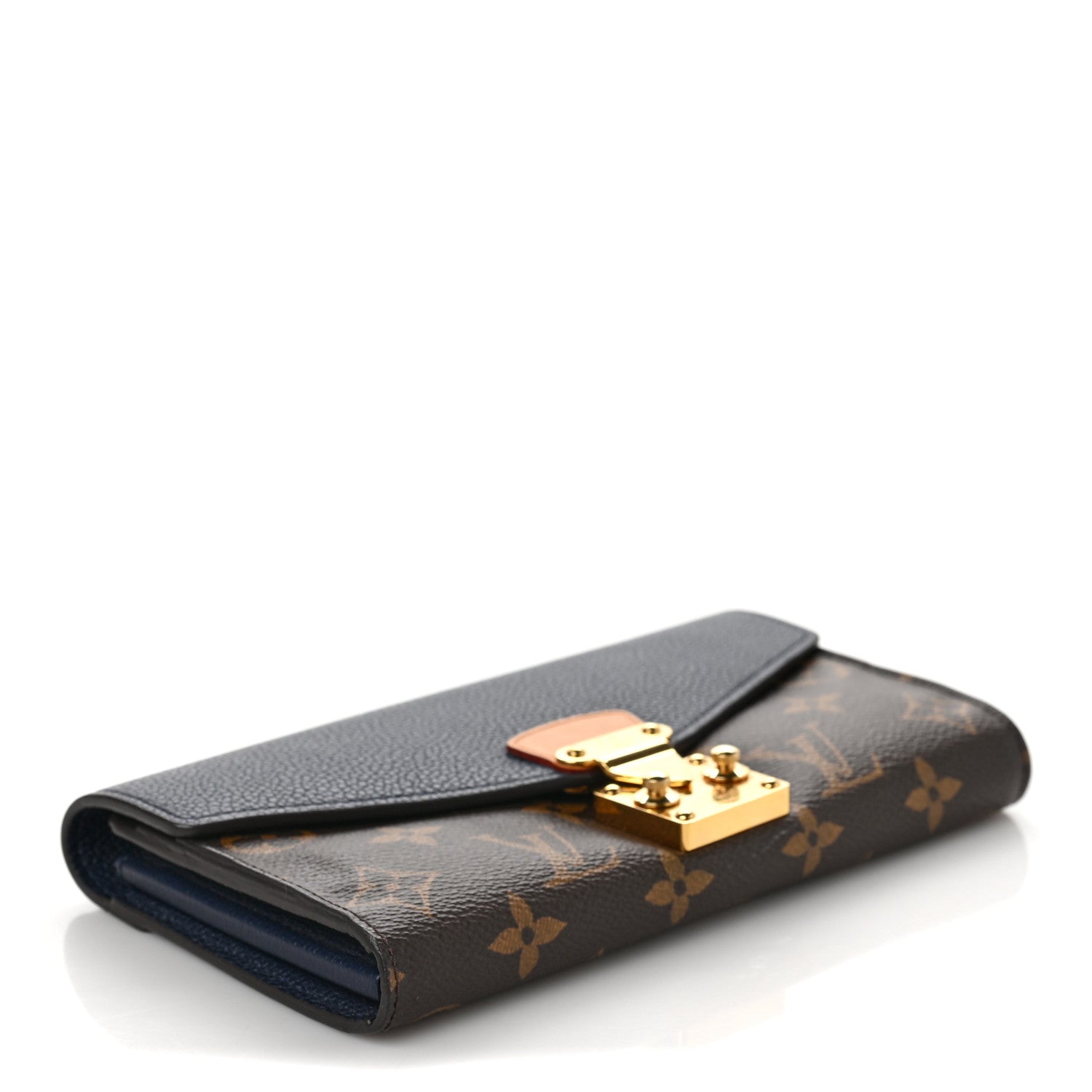 Louis Vuitton Monogram Pallas Wallet Blue Marine 4 of 7