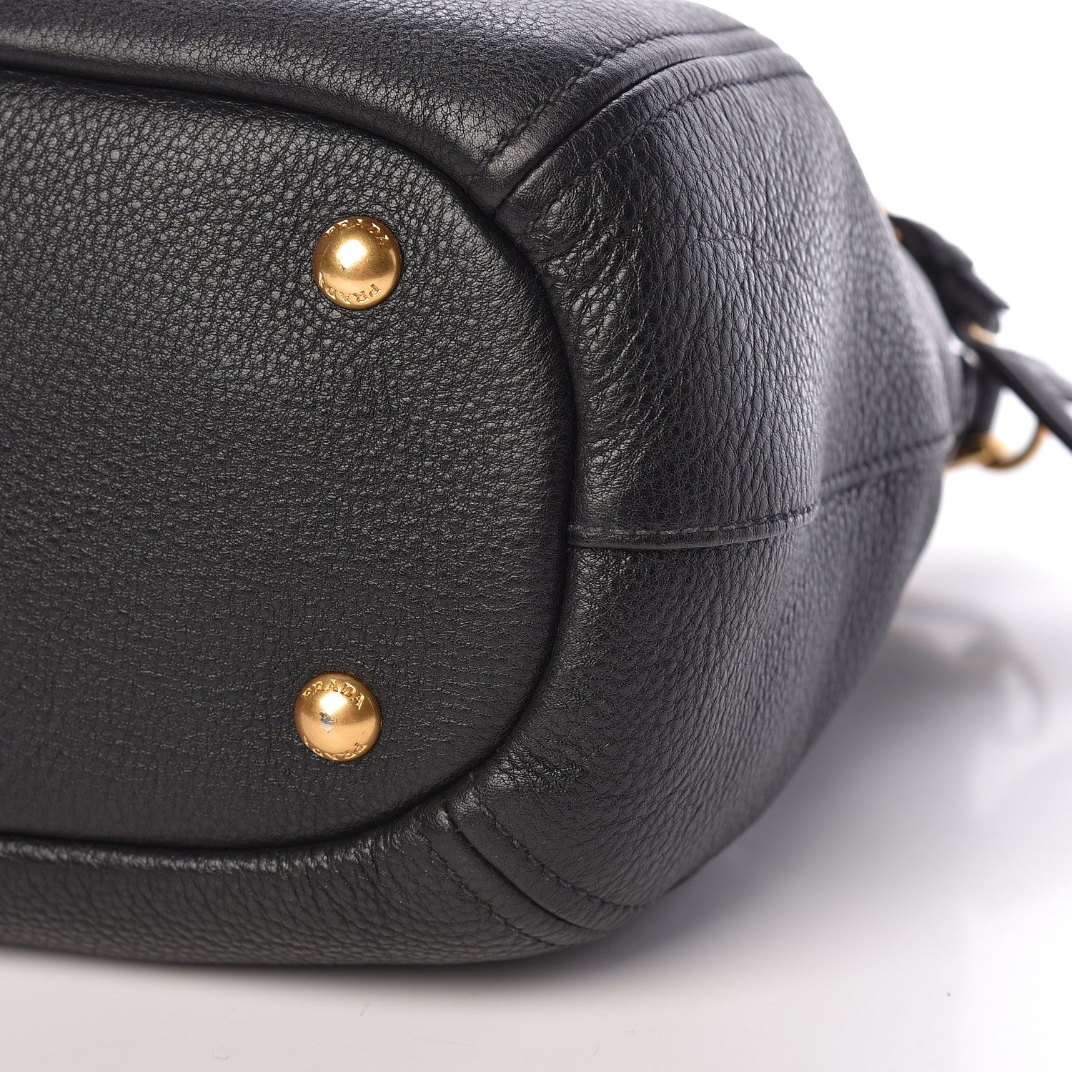 Prada Vitello Phenix Shopping Tote Black 11 of 13