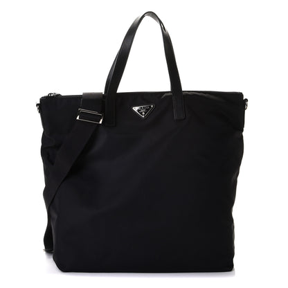 Prada Tessuto Nylon Vela Shopping Tote Black 1 of 8