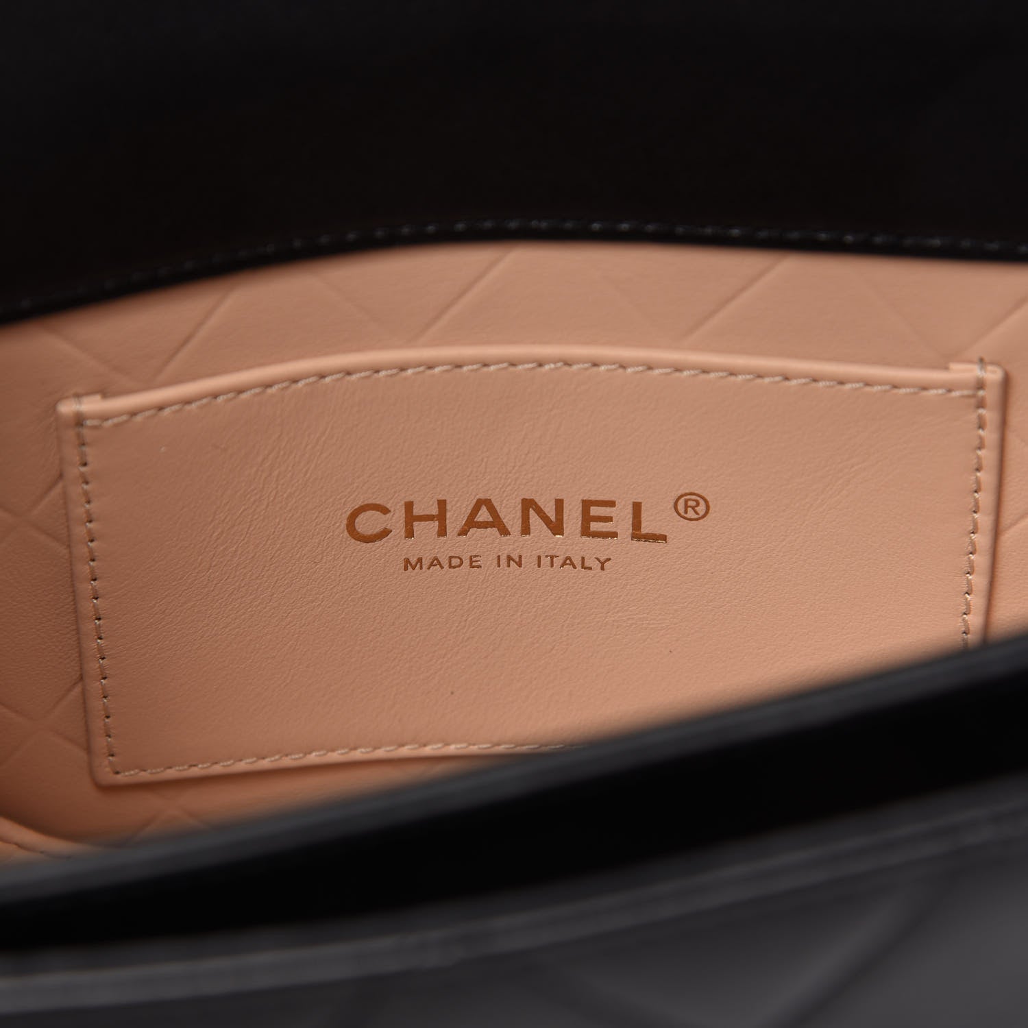 Chanel Calfskin Quilted Moon Messenger Black 8 of 12