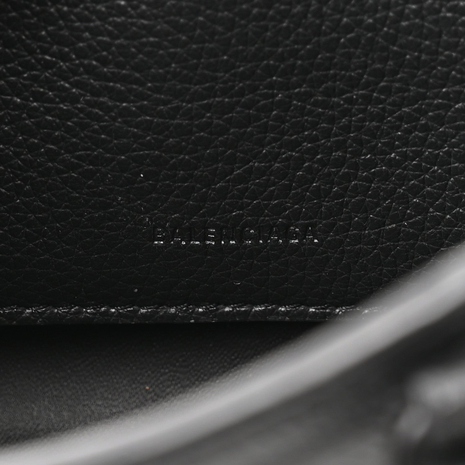 Balenciaga Grained Calfskin Neo Classic Black Hardware Nano City Crossbody Black 6 of 9