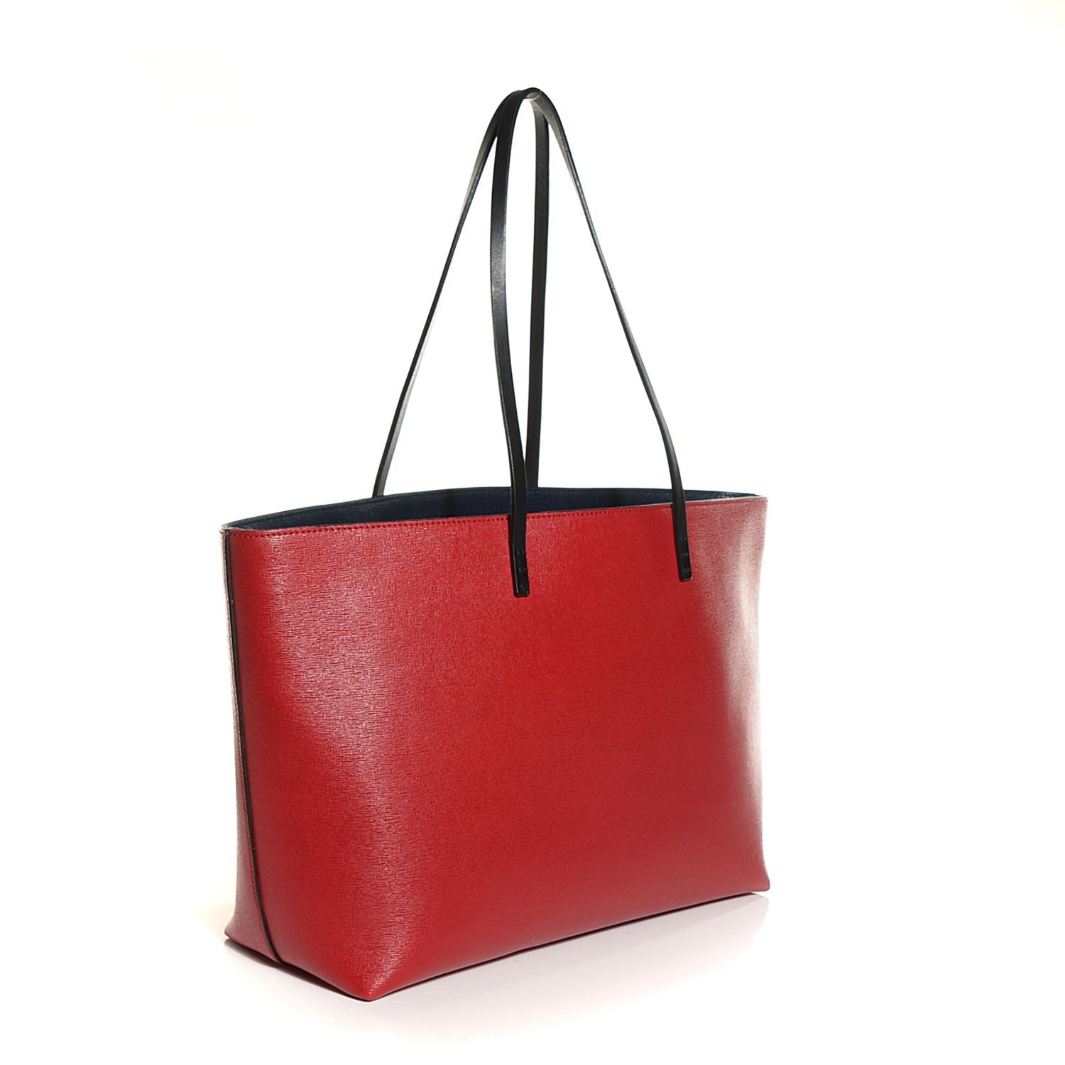 Fendi Vitello Elite Cuoio Monster Buggies Medium Roll Tote Mattone Black Multicolor Lavagna 3 of 9