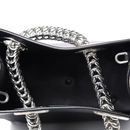 Alexander Wang Smooth Calfskin Genesis Box Chain Bag Black 6 of 11
