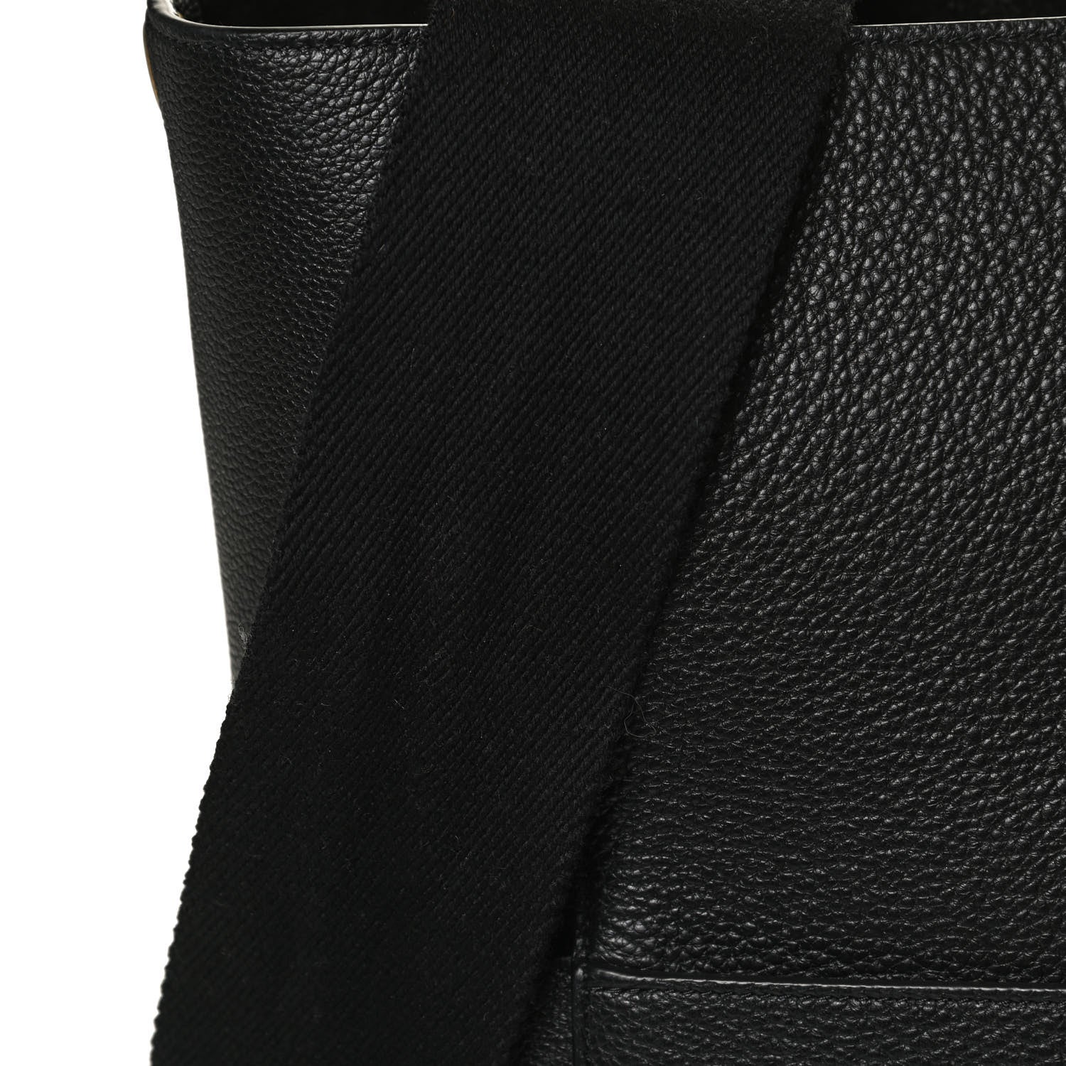 Celine Goatskin Sangle Bucket Bag Black 12 of 12