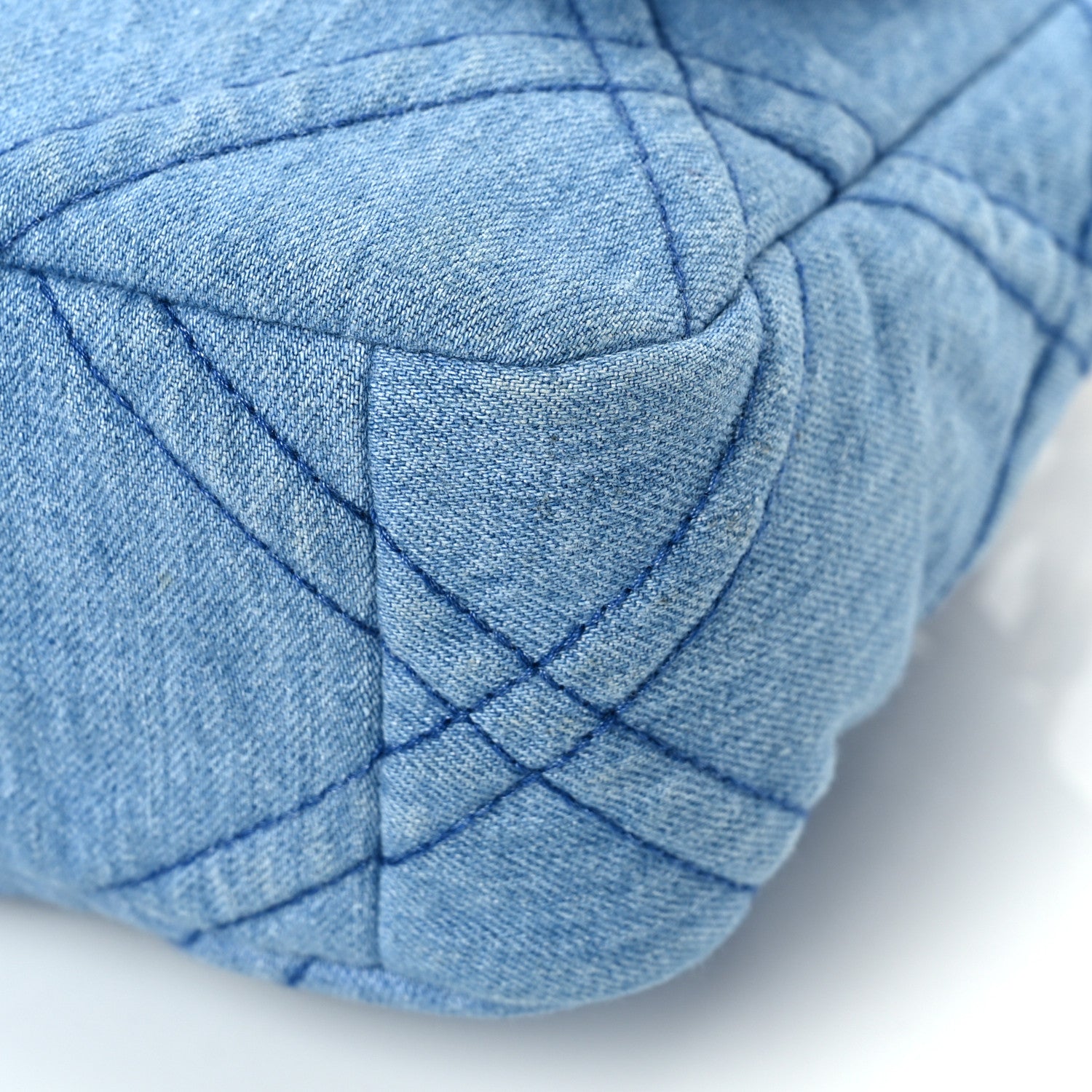 Chanel Denim Quilted Medium Chanel 19 Flap Blue 9 of 9