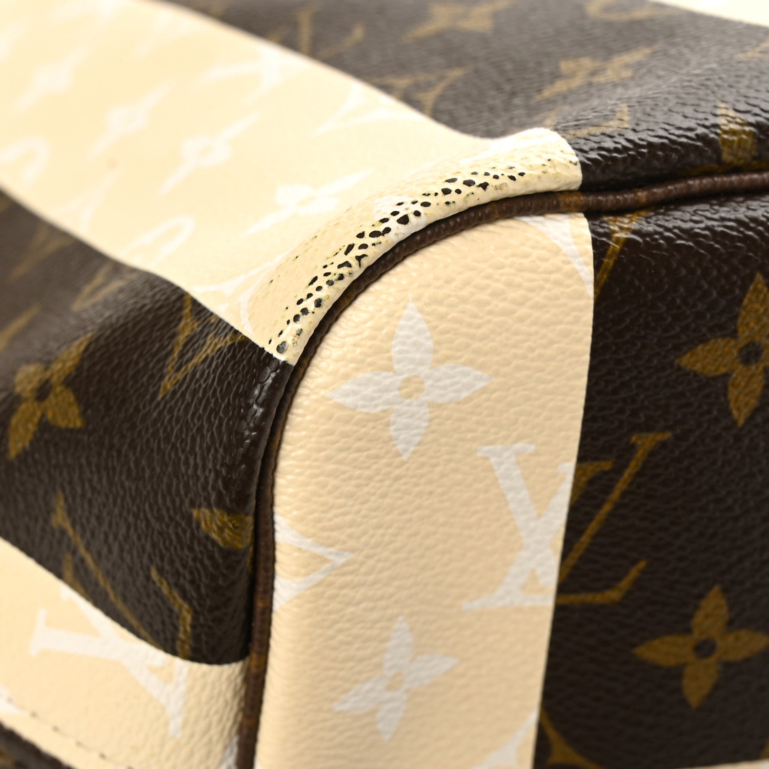 Louis Vuitton Monogram Rayures Neverfull MM 7 of 7