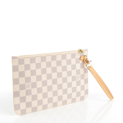 Louis Vuitton Damier Azur Neverfull MM GM Pochette 3 of 8