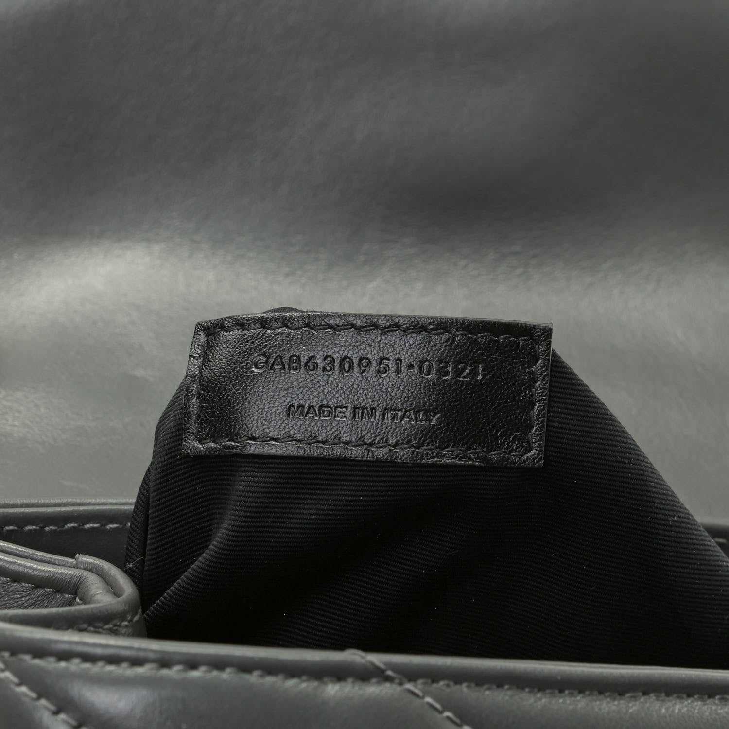 Saint Laurent Calfskin Y Quilted Monogram Toy Loulou Satchel Storm 8 of 15
