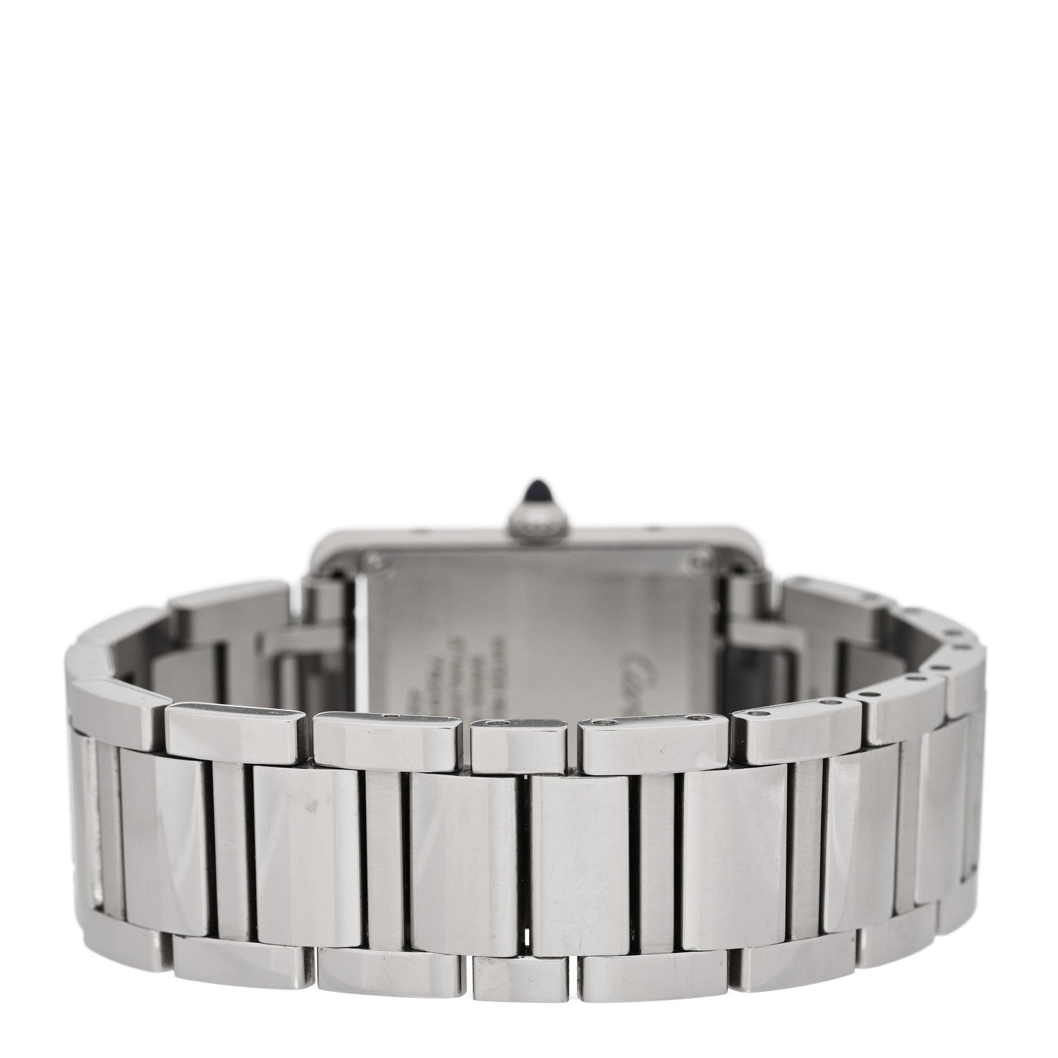 Cartier Stainless Steel 25mm Must de Cartier Tank Quartz Watch 3 of 7