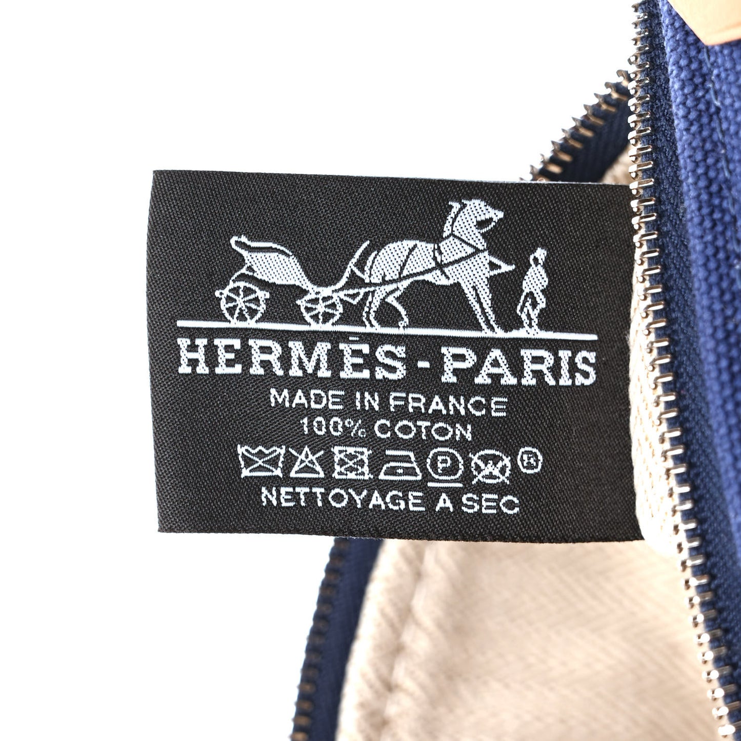Canvas Small Bride-A-Brac Pouch Marine