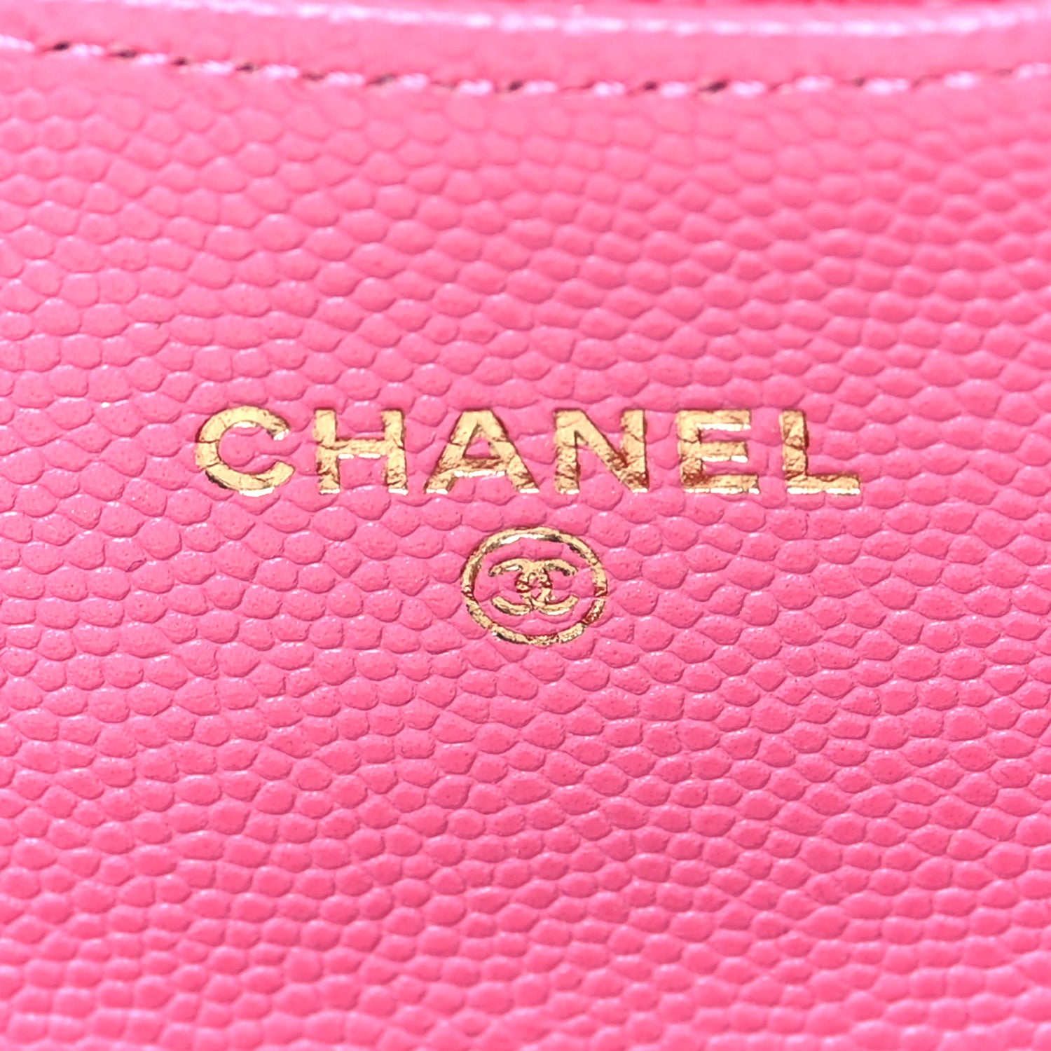 Chanel Caviar Quilted Flap Card Holder Wallet Pink 6 of 9
