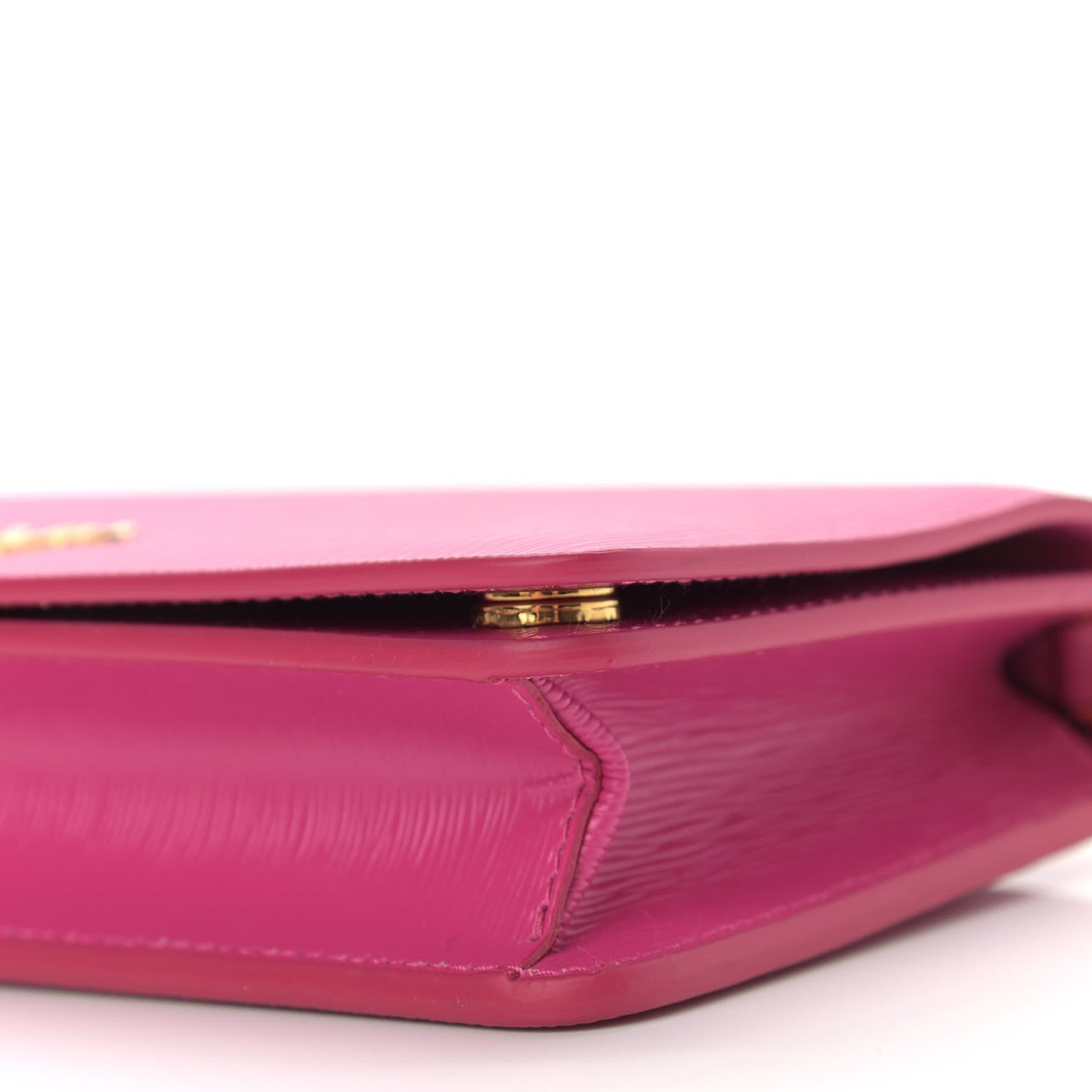 Vitello Move Metal Mini Crossbody Bag Fuxia