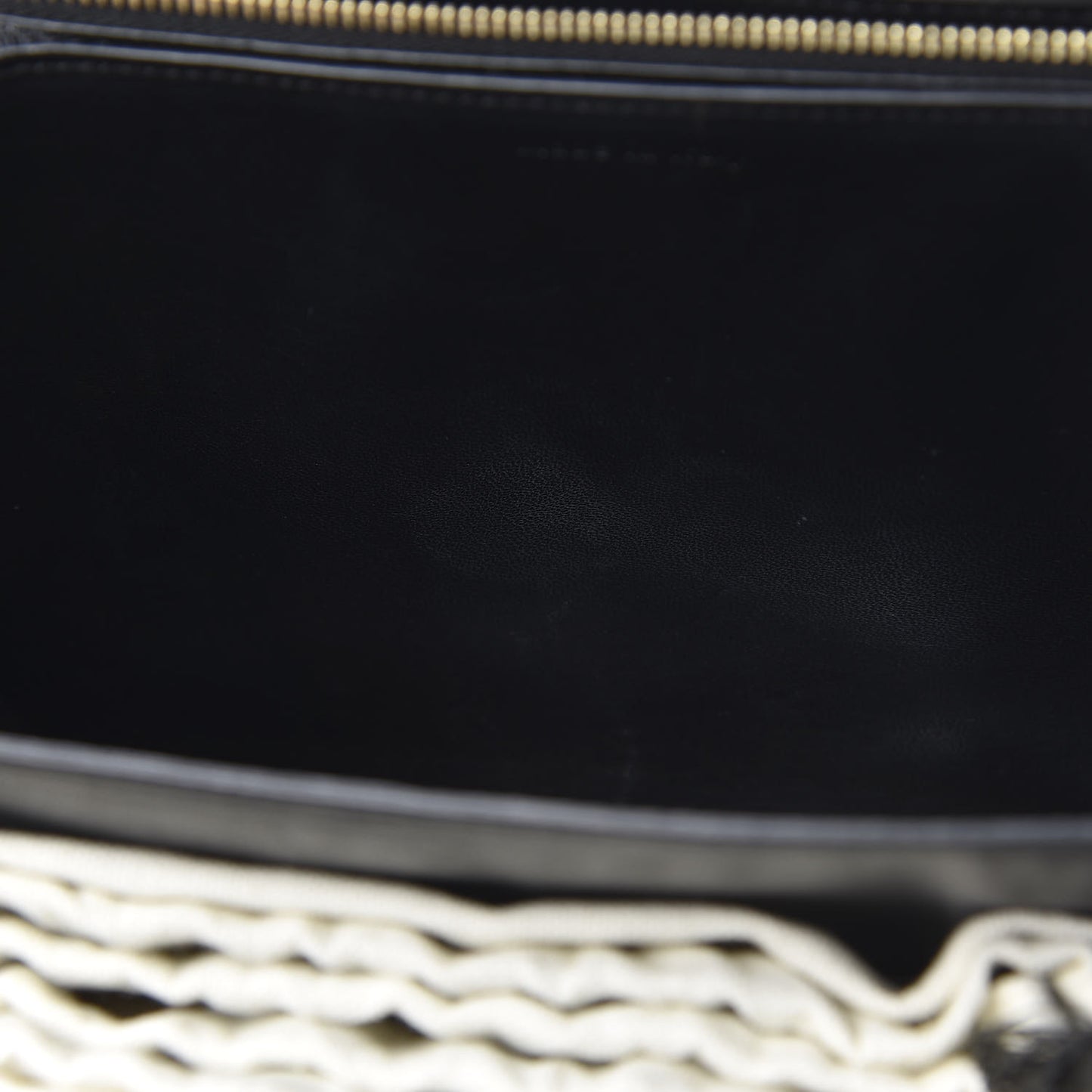Goatskin Medium Classic Box Flap Bag Black