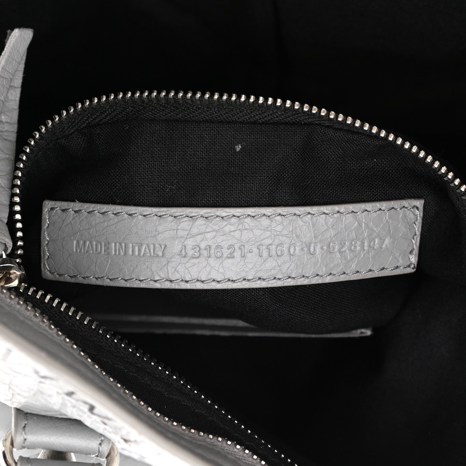 Balenciaga Agneau Arena Graffiti All Over Classic Silver Hardware S City Balenciaga Grey Black 7 of 10