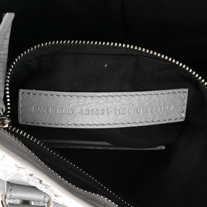 Balenciaga Agneau Arena Graffiti All Over Classic Silver Hardware S City Balenciaga Grey Black 7 of 10