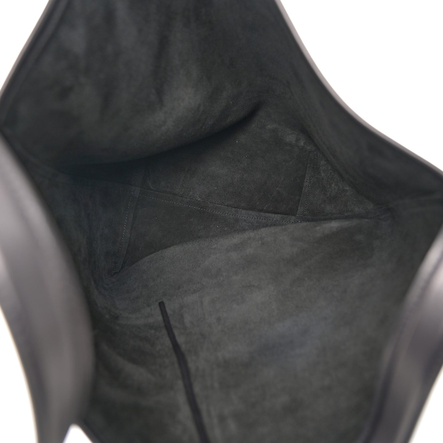 Grained Calfskin Large N/S Park Tote Black