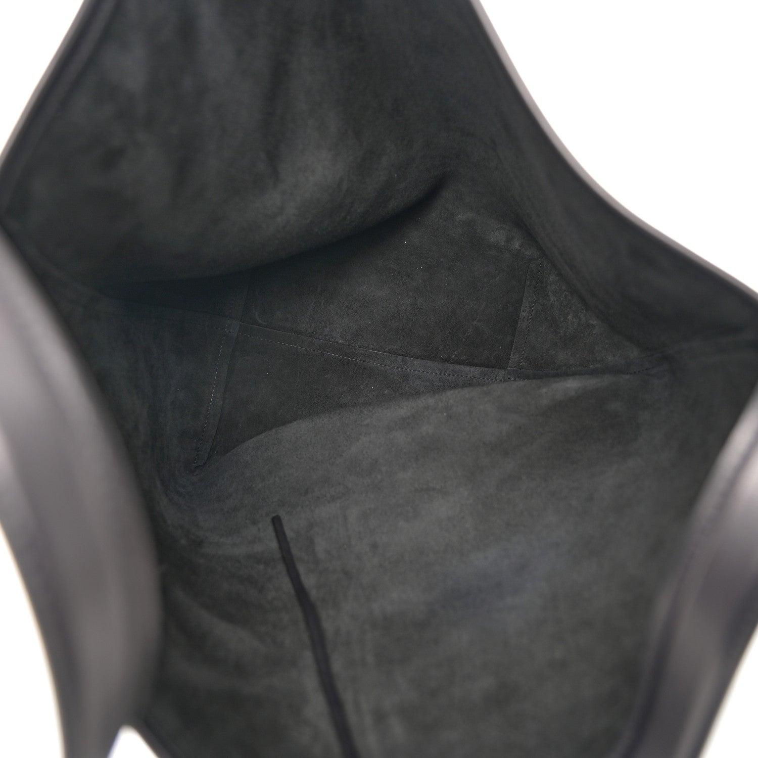 The Row Grained Calfskin Large N/S Park Tote Black 5 of 10