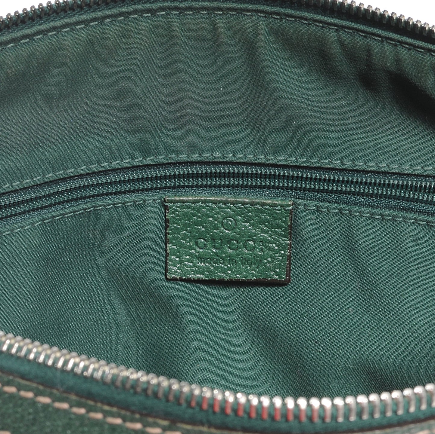 GG Monogram Small Pop Tote Green
