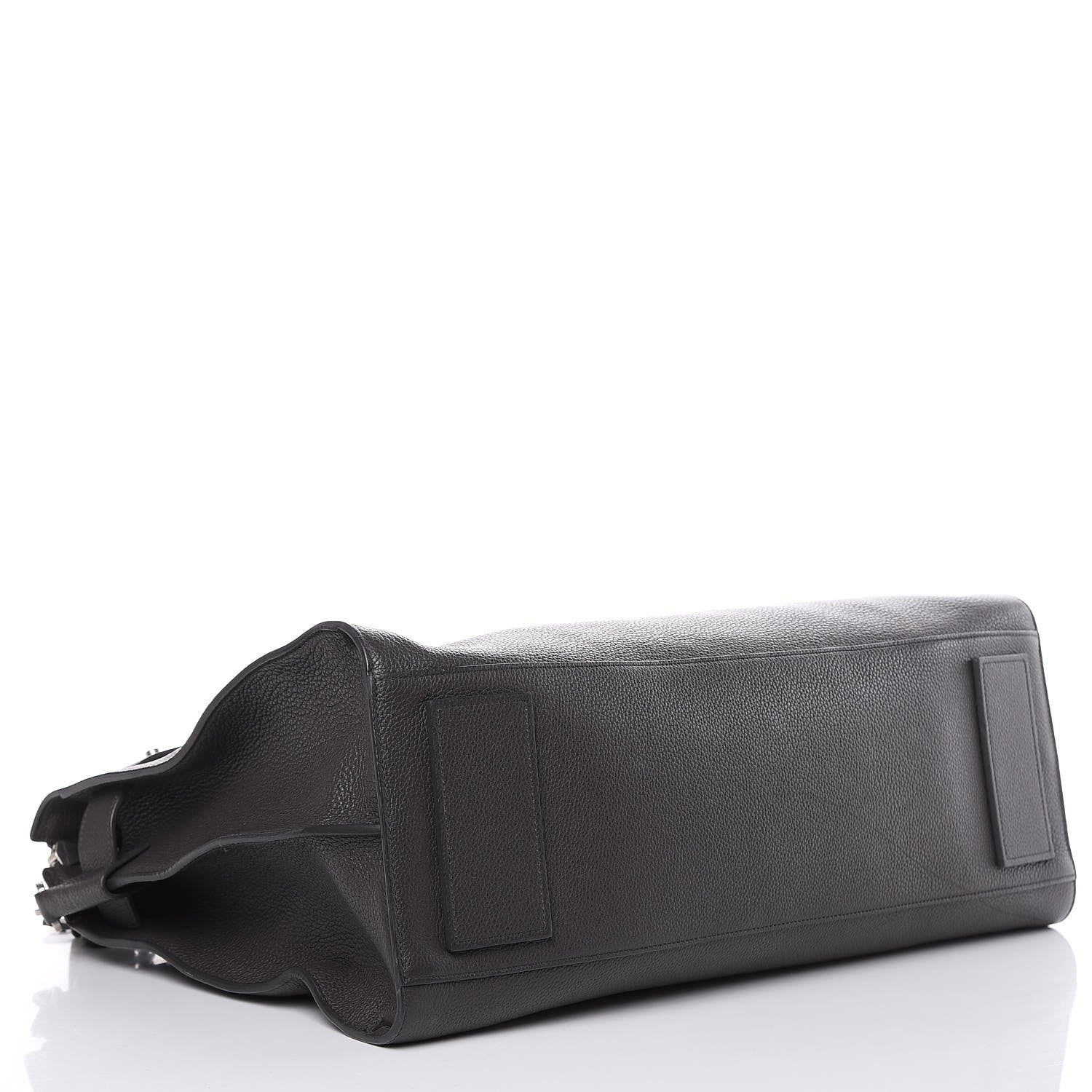 Saint Laurent Grained Calfskin Sac De Jour Souple Duffle 36H Asphalt Gray 4 of 14