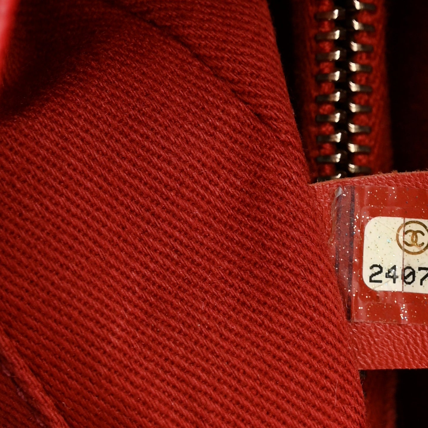 Caviar Quilted Small Coco Handle Flap Red