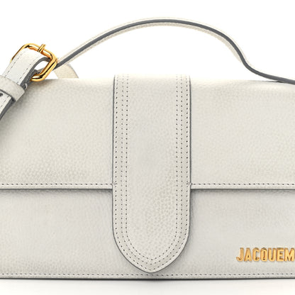 Jacquemus Grained Calfskin Le Grand Bambino Light Grey 7 of 9