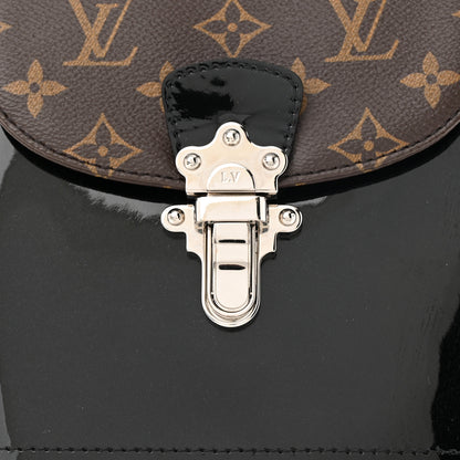 Louis Vuitton Patent Monogram Hot Springs Backpack Black 7 of 9