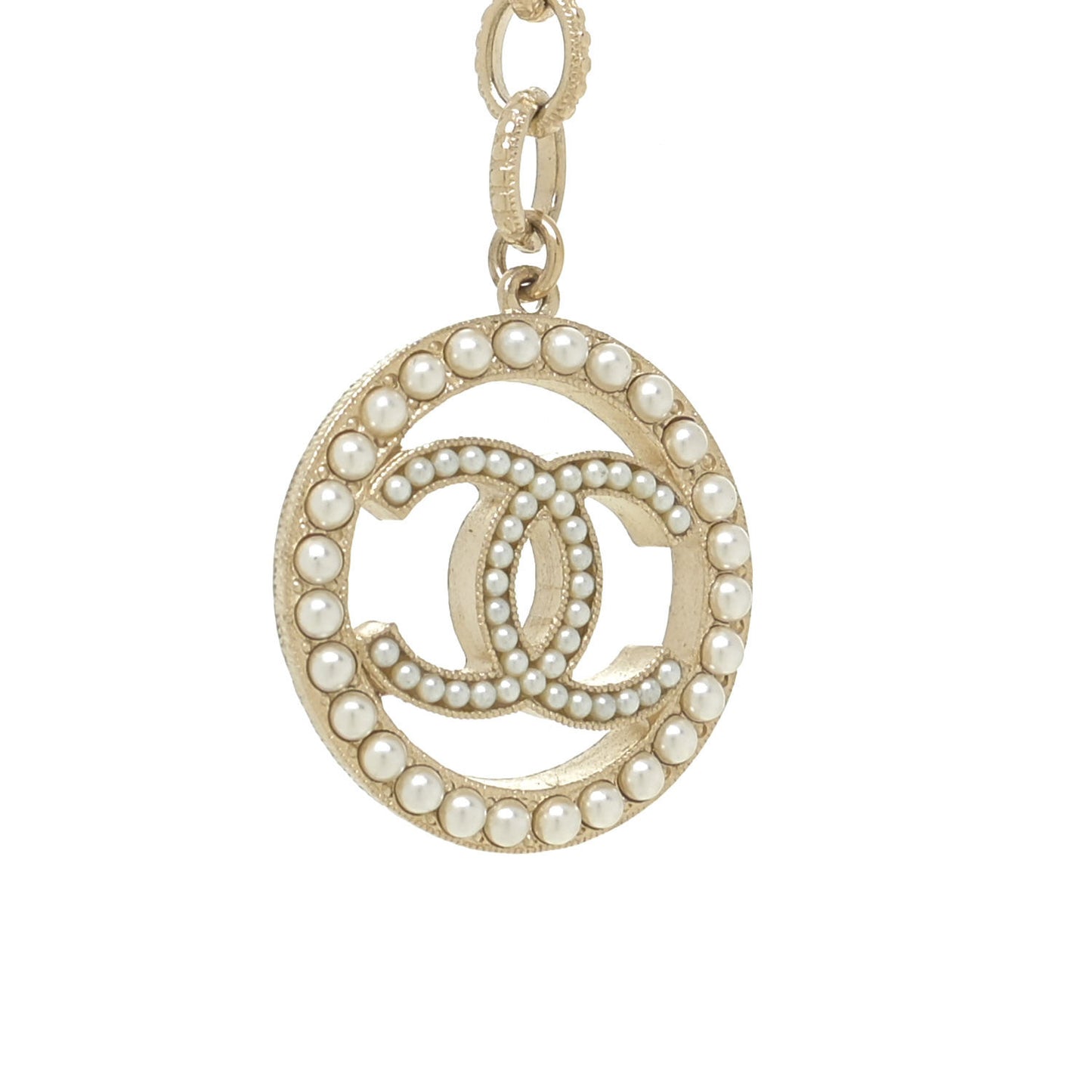 Pearl CC Trimmings Fancy Belt 80 32 Pearly White