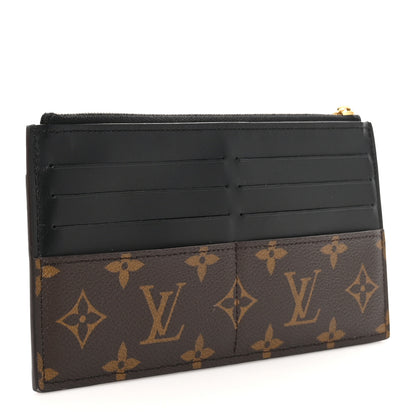 Louis Vuitton Monogram Slim Purse Black 3 of 8