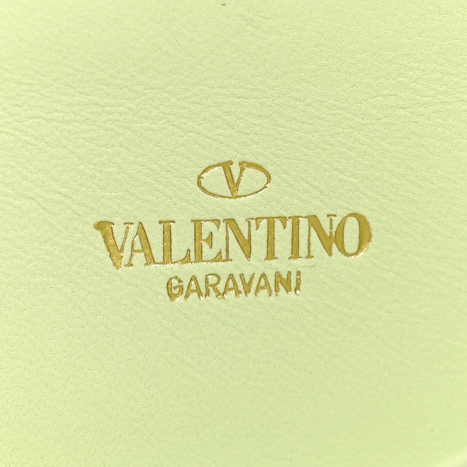 Valentino Garavani Nappa Roman Stud Wallet on Chain Ambrosia 5 of 9