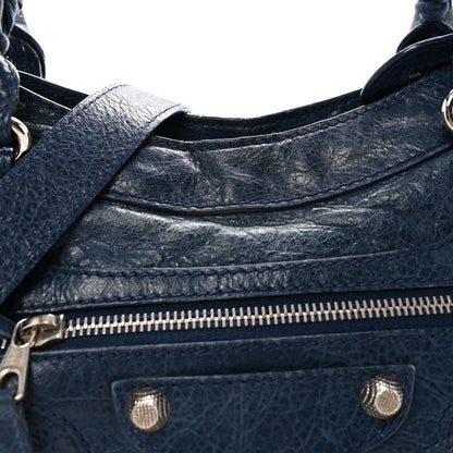 Balenciaga Agneau Giant 12 Silver Hardware Town Bleu Mineral 9 of 11