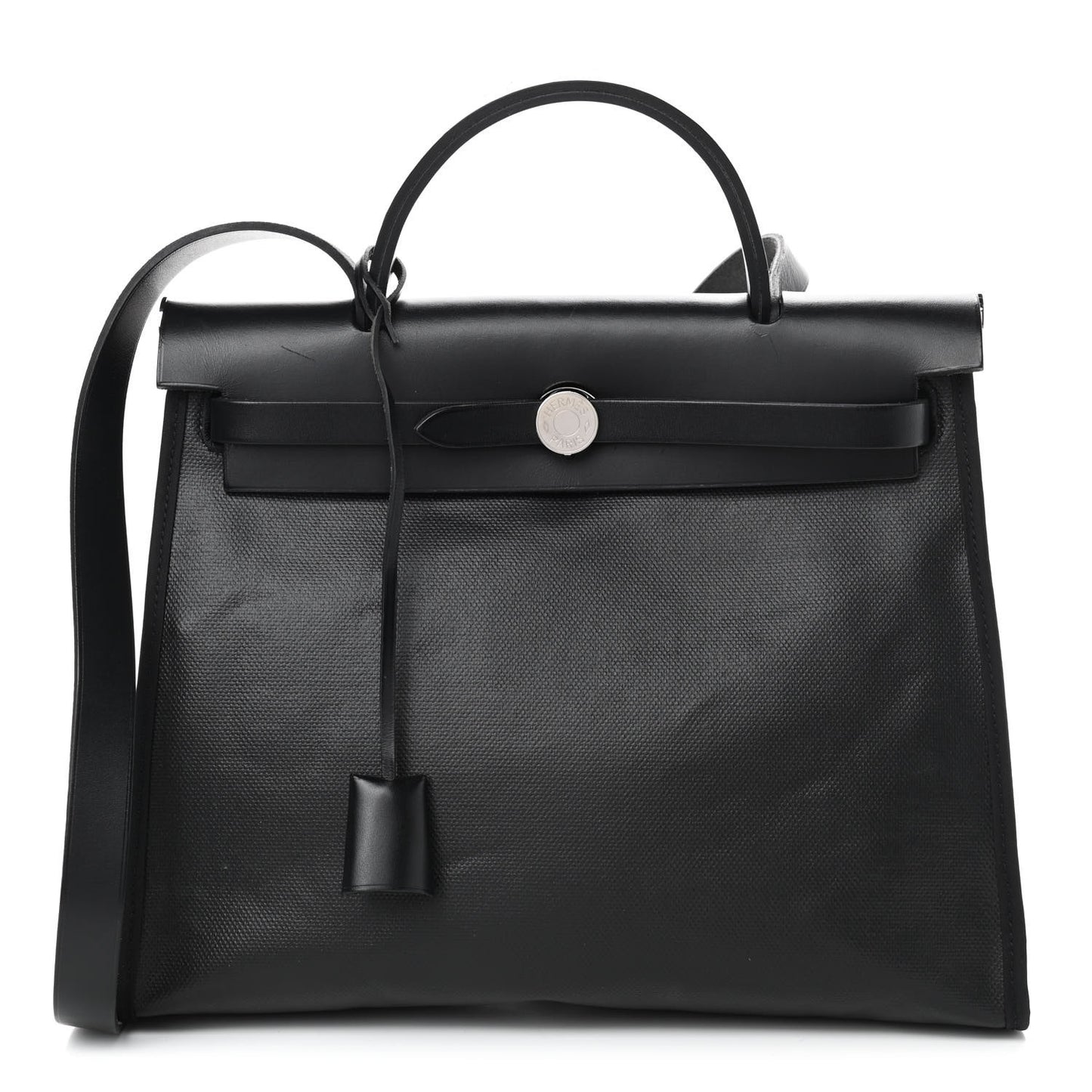 Toile H Berline Vache Hunter Herbag Zip PM 31 Black Ecru