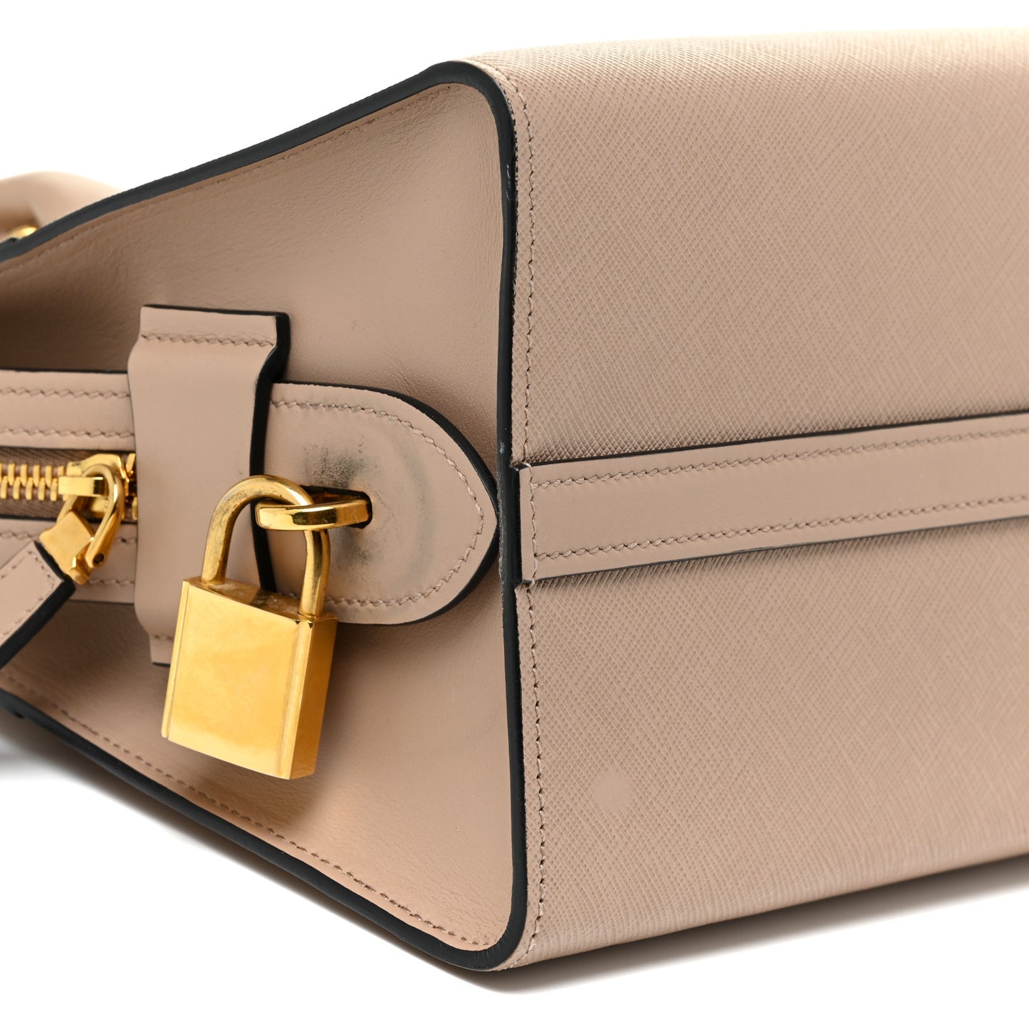 Saffiano City Calf Small Esplanade Tote Cammeo