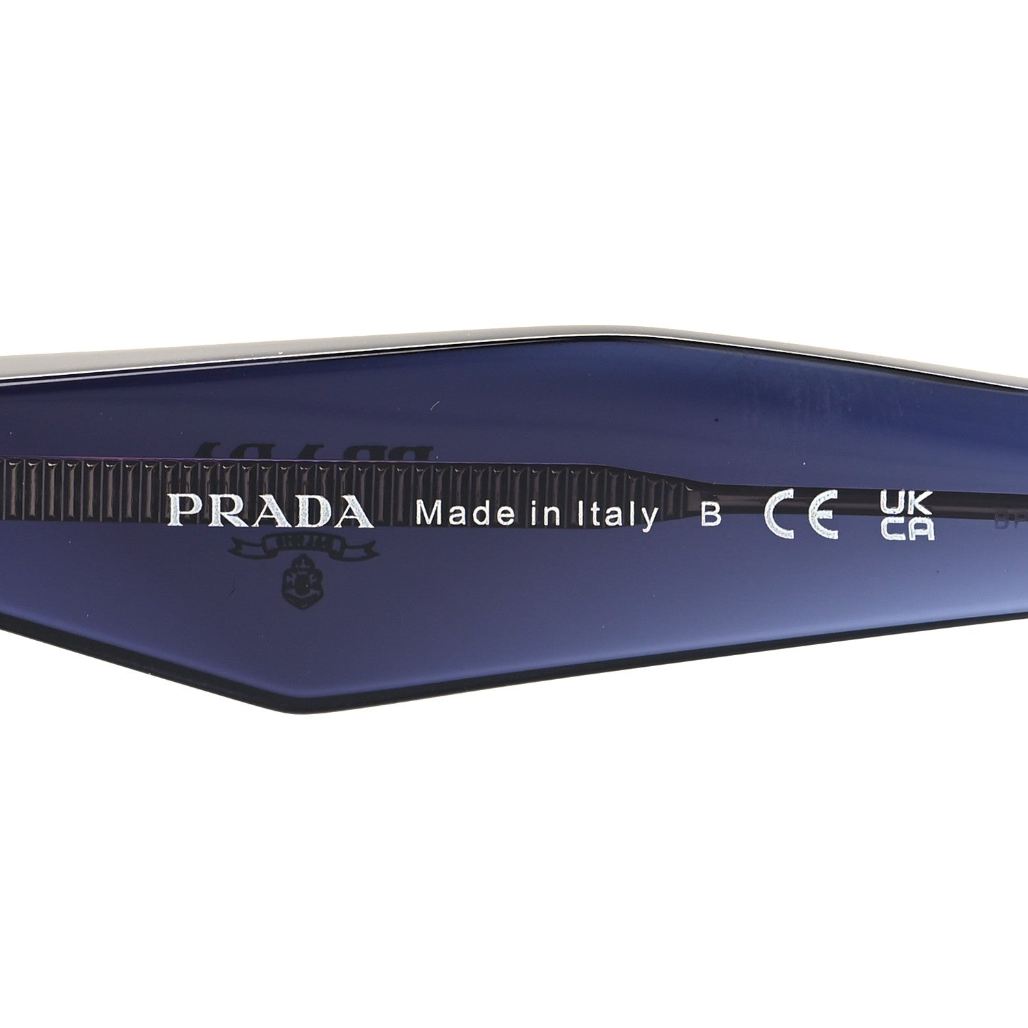 Prada Acetate Sunglasses SPR 16W Blue 5 of 7