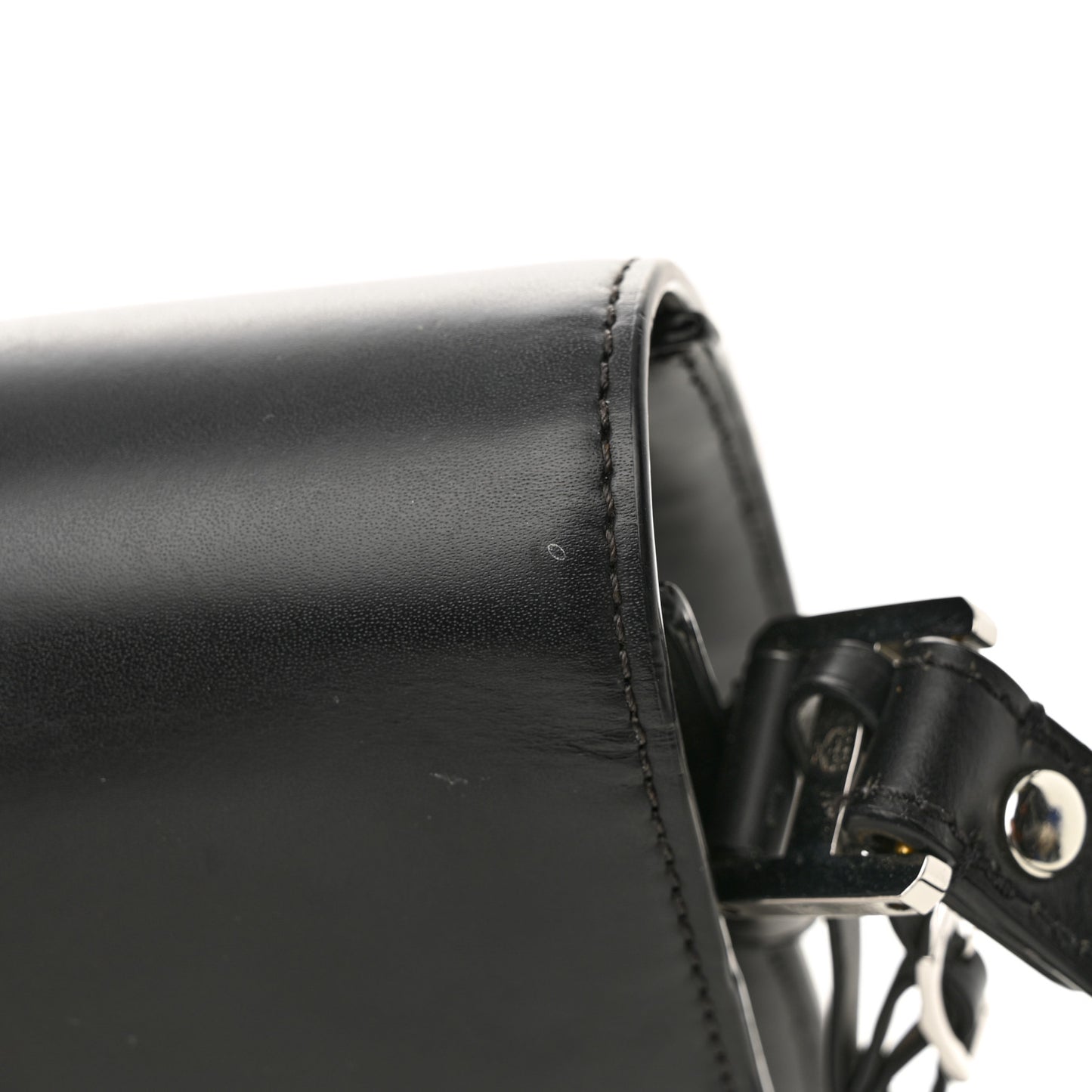 Calfskin Patricia Park Avenue Crossbody Bag Black