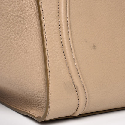 Celine Baby Grained Calfskin Medium Phantom Luggage Beige 7 of 7