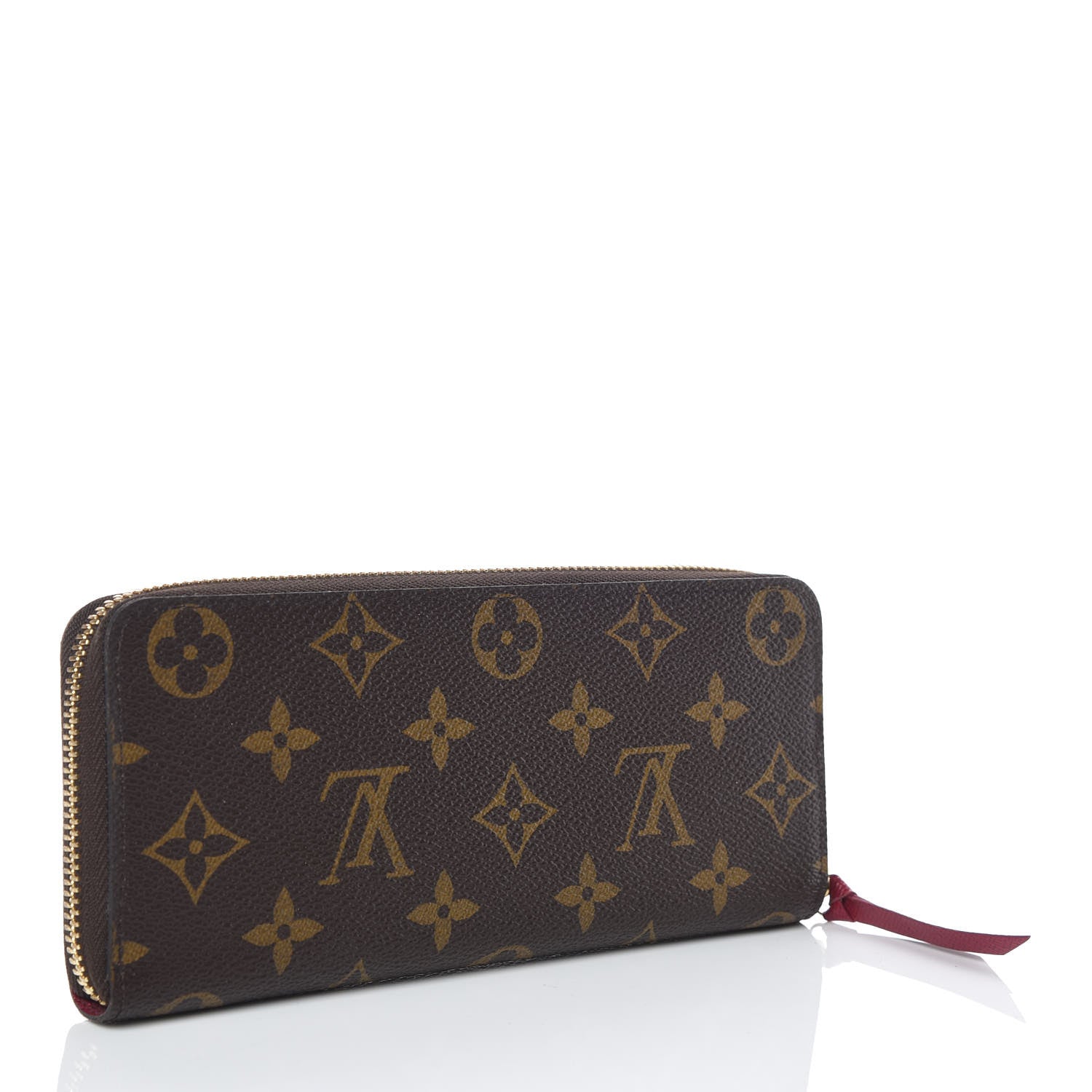 Louis Vuitton Monogram Clemence Wallet Fuchsia 3 of 10
