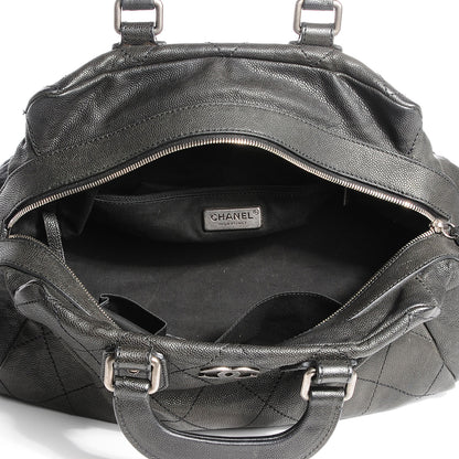 Chanel Caviar Outdoor Ligne Small Doctor Bag Black 7 of 8