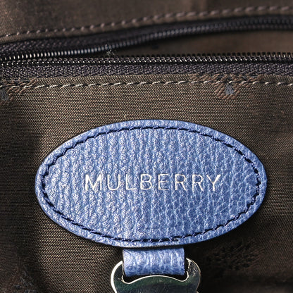 Mulberry Grainy Leather Small Del Rey Satchel Slate Blue 6 of 8