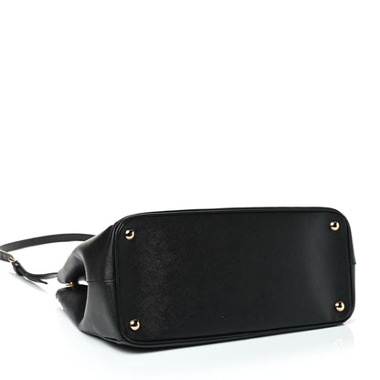 Prada Saffiano Medium Galleria Double Zip Tote Black 3 of 4
