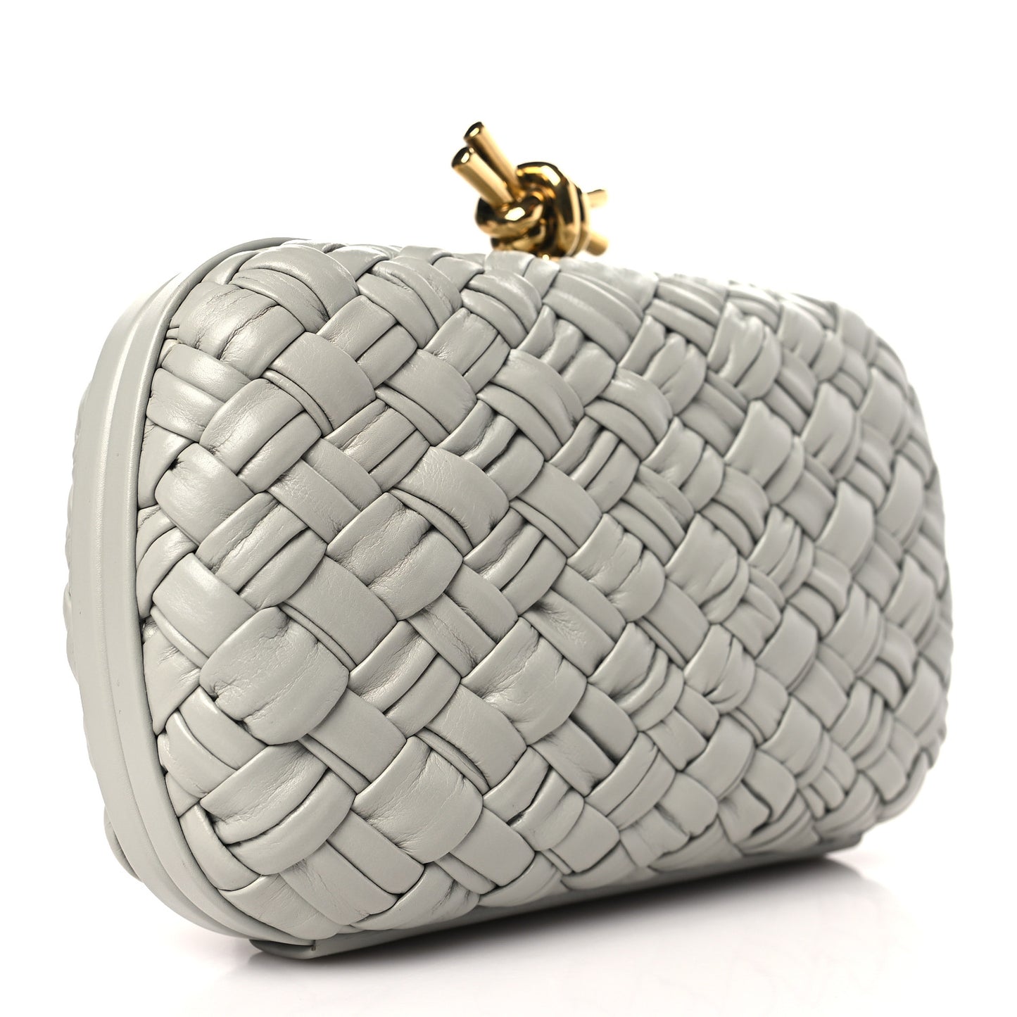 Foulard Intrecciato Minaudiere Knot Clutch