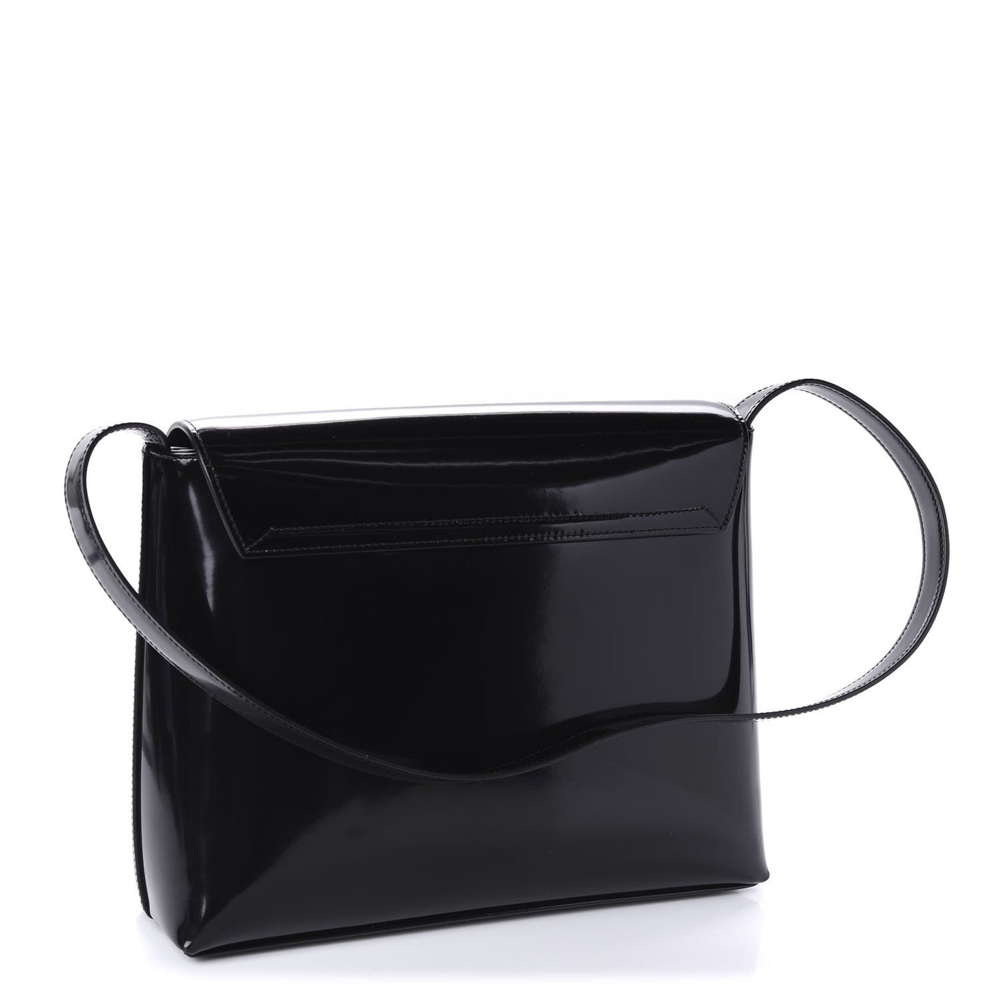Patent Le 90 Shoulder Bag Black