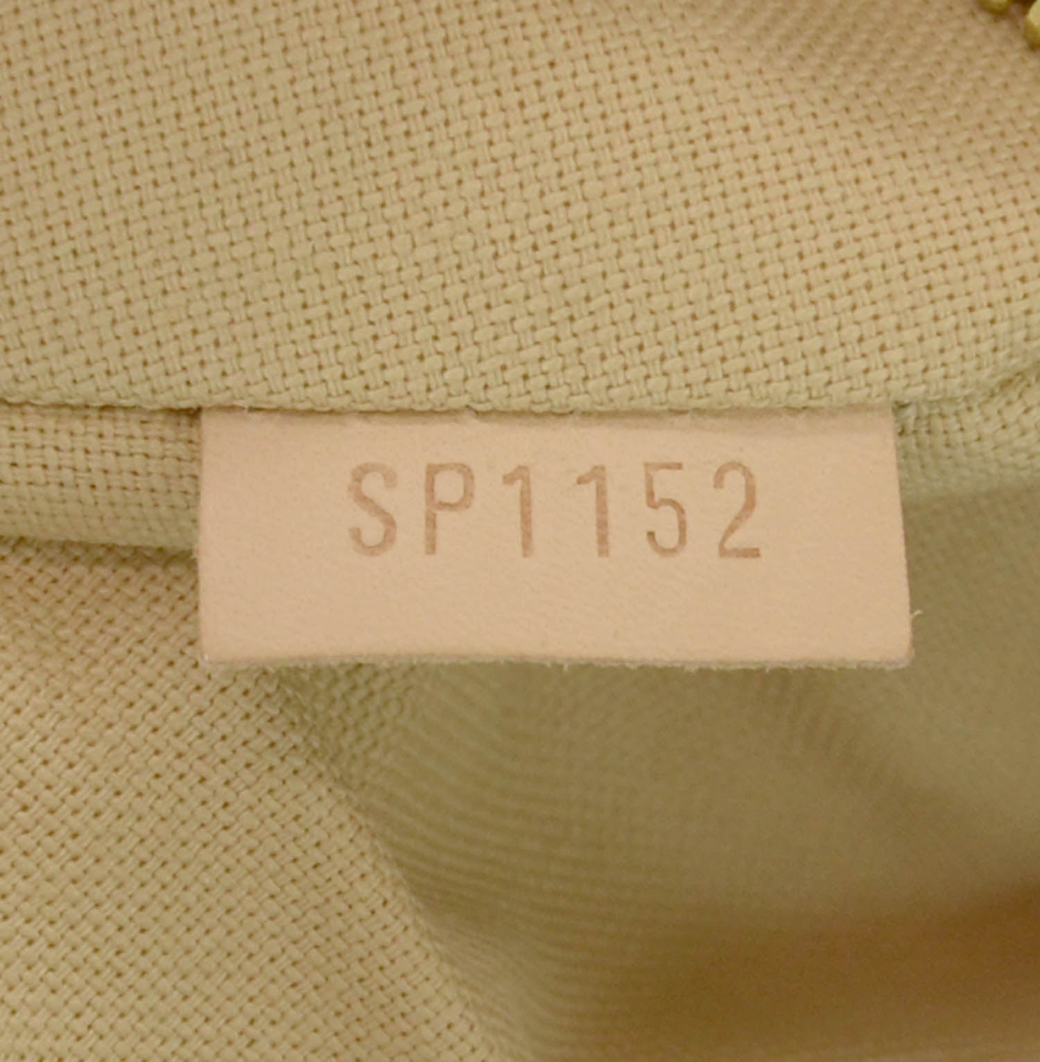 Louis Vuitton Damier Azur Siracusa GM 6 of 7