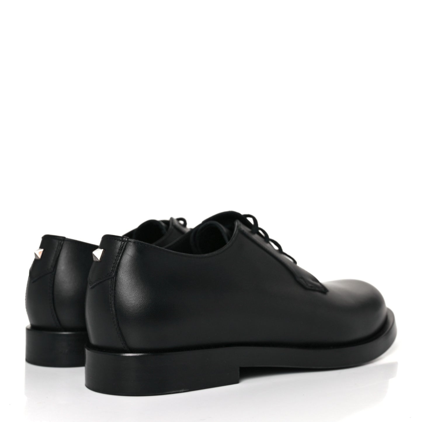 Nappa Mens Rockstud Loafers 40.5 Black