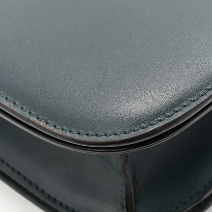 Celine Box Calfskin Medium Classic Box Flap Bag Dark Green 16 of 18