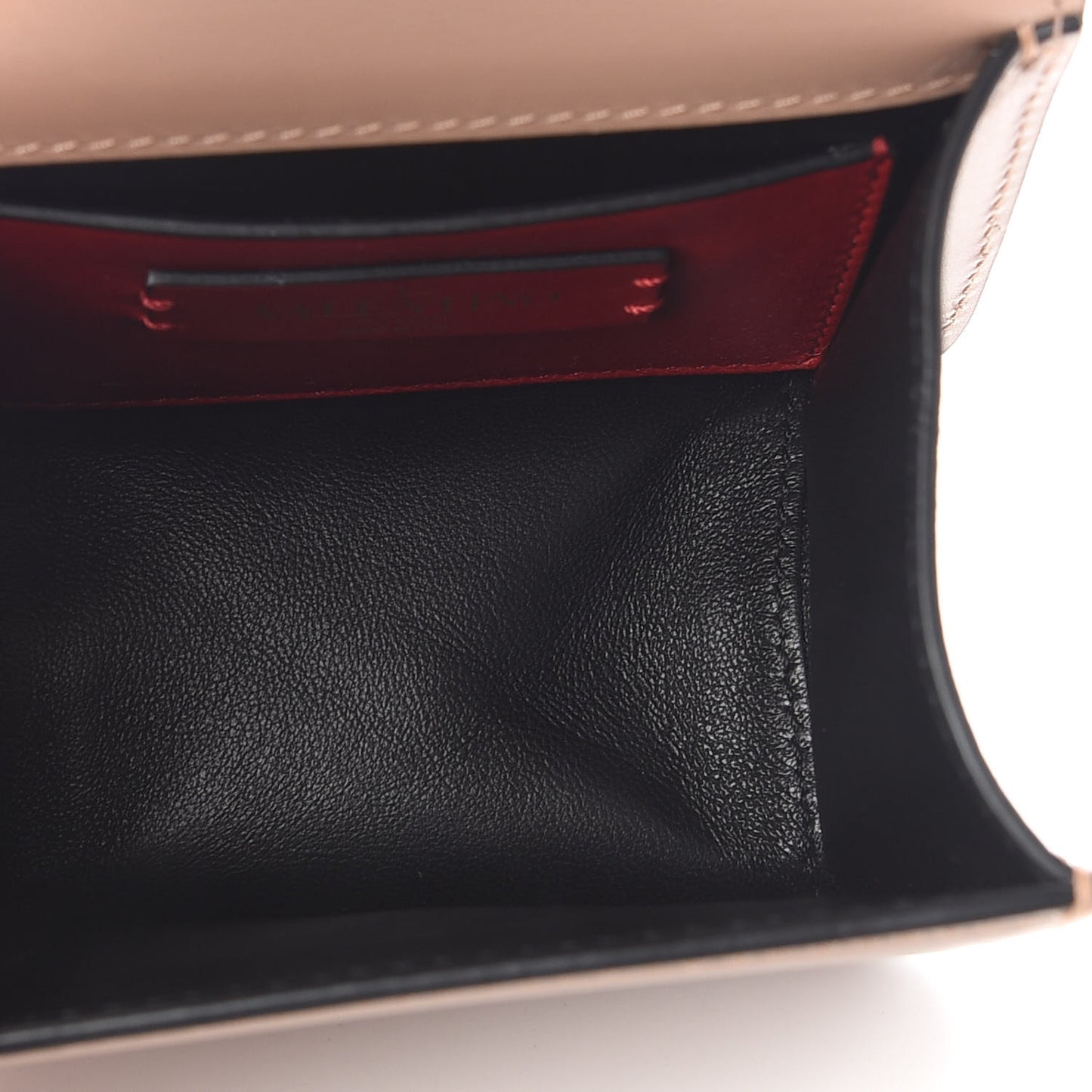 Calfskin Micro VSling Shoulder Bag Rose Cannelle