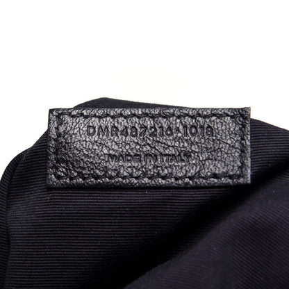 Saint Laurent Calfskin Y Quilted Monogram Medium Loulou Chain Satchel Denim Blue 10 of 16