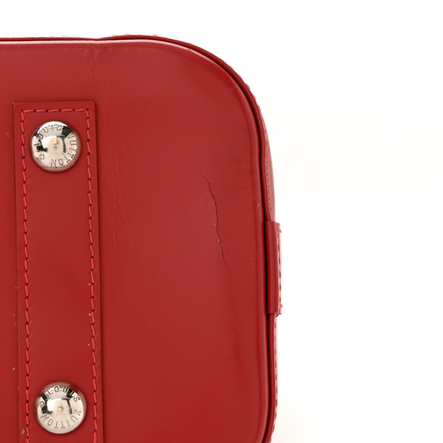 Louis Vuitton Epi Alma PM Rubis 16 of 17